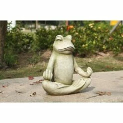 Best Pirce π HI-LINE GIFT LTD 12" Polyresin Frog Sitting in Lotus Position Outdor Zen Statue Light Green - Hi-Line Gift 𧨠7 Best Pirce π HI-LINE GIFT LTD 12" Polyresin Frog Sitting in Lotus Position Outdor Zen Statue Light Green - Hi-Line Gift 𧨠-Garden Decor Shop unnamed file 865