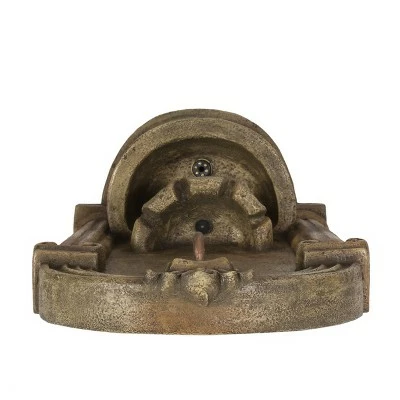 New π Frontage Outdoor 2-Tier Single Spout Fountain - Light Brown - Christopher Knight Home β 6 New π Frontage Outdoor 2-Tier Single Spout Fountain - Light Brown - Christopher Knight Home β - Image 4