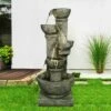 Flash Sale π 39.3" Outdoor 5-Tier Bowls Floor Cascading Fountain with LED Lights - Watnature π 1 Flash Sale π 39.3" Outdoor 5-Tier Bowls Floor Cascading Fountain with LED Lights - Watnature π -Garden Decor Shop unnamed file 8672