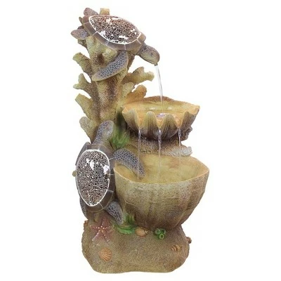 Budget 𧨠Design Toscano Turtle Cove Cascading Sculptural Fountain - Multicolored π 4 Budget 𧨠Design Toscano Turtle Cove Cascading Sculptural Fountain - Multicolored π - Image 2
