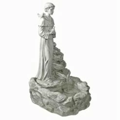 Best reviews of 🛒 Design Toscano Nature's Blessed Prayer St. Francis Sculptural Fountain - Off-White 💯 -Garden Decor Shop unnamed file 8703