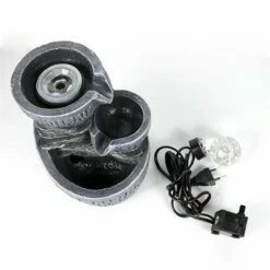 Cheap 🤩 9.6" Indoor Tabletop Illuminated Waterfall Water Fountain - Watnature 🛒 -Garden Decor Shop unnamed file 8710