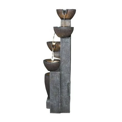 Best deal π Watnature 39" Modern Outdoor Water Fountain Gray β 8 Best deal π Watnature 39" Modern Outdoor Water Fountain Gray β - Image 6