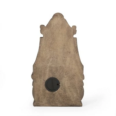 Outlet β¨ Finley Outdoor Single Spout Fountain - Light Brown - Christopher Knight Home π 7 Outlet β¨ Finley Outdoor Single Spout Fountain - Light Brown - Christopher Knight Home π - Image 5