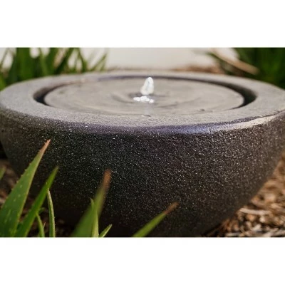 Wholesale π 9.65" Sphere Indoor/Outdoor Water Fountain with LED Light - Gray - XBrand π 4 Wholesale π 9.65" Sphere Indoor/Outdoor Water Fountain with LED Light - Gray - XBrand π - Image 2