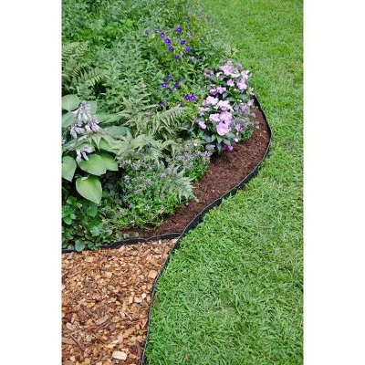 Promo ✔️ Easy No- Dig, Pound-In, Interlocking Landscaping Edging Kit 8" Tall, 20' Long - Gardener's Supply Company ✨ 4 Promo ✔️ Easy No- Dig, Pound-In, Interlocking Landscaping Edging Kit 8" Tall, 20' Long - Gardener's Supply Company ✨ - Image 2