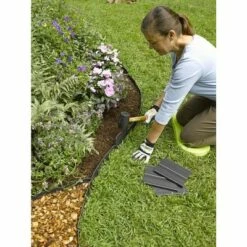 Promo ✔️ Easy No- Dig, Pound-In, Interlocking Landscaping Edging Kit 8" Tall, 20' Long - Gardener's Supply Company ✨ 7 Promo ✔️ Easy No- Dig, Pound-In, Interlocking Landscaping Edging Kit 8" Tall, 20' Long - Gardener's Supply Company ✨ -Garden Decor Shop unnamed file 8759