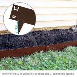 Wholesale π₯ Sunnydaze Decor Sunnydaze Outdoor Lawn and Garden Heavy-Duty Steel Metal Flexible Landscape Edging Borders - 16' - Brown - 5pk 𧨠12 Wholesale π₯ Sunnydaze Decor Sunnydaze Outdoor Lawn and Garden Heavy-Duty Steel Metal Flexible Landscape Edging Borders - 16' - Brown - 5pk 𧨠-Garden Decor Shop unnamed file 8766