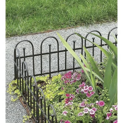 Best Sale π₯ Plow & Hearth - Pewter Wrought Iron Fence - Outdoor Garden Edging with Decorative Design π 3 Best Sale π₯ Plow & Hearth - Pewter Wrought Iron Fence - Outdoor Garden Edging with Decorative Design π
