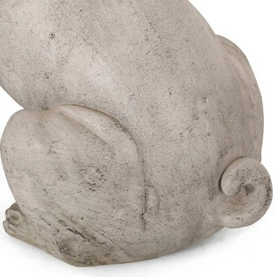 Coupon π 17" Concrete Delamore Outdoor French Bulldog Garden Statue - Rustic White and Green - Christopher Knight Home 𧨠7 Coupon π 17" Concrete Delamore Outdoor French Bulldog Garden Statue - Rustic White and Green - Christopher Knight Home 𧨠- Image 6