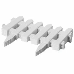 Coupon π Gardenised Decorative Garden Ornamental Edging Border Lawn Picket Fence Landscape Path Panels, Pack of 6 π