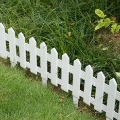 Coupon 👍 Gardenised Decorative Garden Ornamental Edging Border Lawn Picket Fence Landscape Path Panels, Pack of 6 😉 -Garden Decor Shop unnamed file 8841