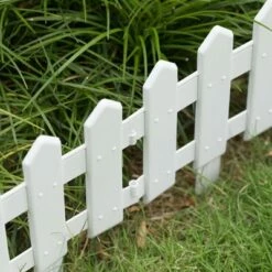 Coupon 👍 Gardenised Decorative Garden Ornamental Edging Border Lawn Picket Fence Landscape Path Panels, Pack of 6 😉 -Garden Decor Shop unnamed file 8843