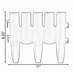 New π Gardenised Decorative Interlocking Half Log Lawn Edging Garden Ornamental Fence Border, Pack of 8 β€οΈ 15 New π Gardenised Decorative Interlocking Half Log Lawn Edging Garden Ornamental Fence Border, Pack of 8 β€οΈ -Garden Decor Shop unnamed file 8860