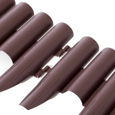 New π Gardenised Decorative Interlocking Half Log Lawn Edging Garden Ornamental Fence Border, Pack of 8 β€οΈ 12 New π Gardenised Decorative Interlocking Half Log Lawn Edging Garden Ornamental Fence Border, Pack of 8 β€οΈ - Image 10