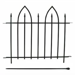 Discount β¨ Sunnydaze Decor Sunnydaze Outdoor Lawn and Garden Metal Gothic Arch Style Decorative Border Fence Panel Set - 6' - Black - 2pk π 9 Discount β¨ Sunnydaze Decor Sunnydaze Outdoor Lawn and Garden Metal Gothic Arch Style Decorative Border Fence Panel Set - 6' - Black - 2pk π -Garden Decor Shop unnamed file 8901