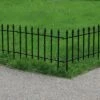 Buy 🔔 Sunnydaze Decor Sunnydaze Outdoor Lawn and Garden Metal Roman Style Decorative Border Fence Panel Set - 9' - Black - 5pk 🤩 -Garden Decor Shop unnamed file 8902