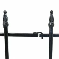 Hot Sale 🎉 Sunnydaze Decor Sunnydaze Outdoor Lawn and Garden Metal Cambridge Style Decorative Border Fence Panel Set - 10' - Black - 5pk 🧨 -Garden Decor Shop unnamed file 8920