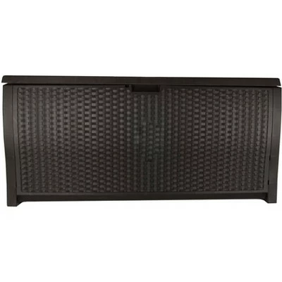 Wholesale ⌛ Suncast Backyard Patio Screen Gate w/ Backyard Patio Wicker Resin Storage Box ❤️ 5 Wholesale ⌛ Suncast Backyard Patio Screen Gate w/ Backyard Patio Wicker Resin Storage Box ❤️ - Image 3