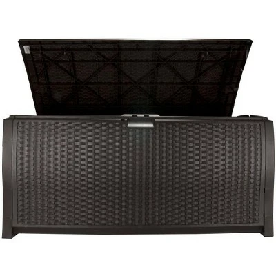 Wholesale ⌛ Suncast Backyard Patio Screen Gate w/ Backyard Patio Wicker Resin Storage Box ❤️ 6 Wholesale ⌛ Suncast Backyard Patio Screen Gate w/ Backyard Patio Wicker Resin Storage Box ❤️ - Image 4