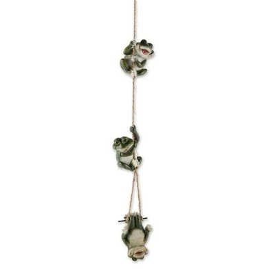 Best Sale π Zingz & Thingz Zingz & Thingz 30.25" Polyresin Frolicking Frogs Hanging Décor π€© 3 Best Sale π Zingz & Thingz Zingz & Thingz 30.25" Polyresin Frolicking Frogs Hanging Décor π€©