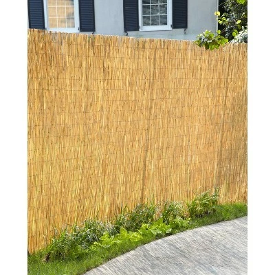 Top 10 π 6' x 16' Unpeeled Reed Fence Natural - Gardenpath π 3 Top 10 π 6' x 16' Unpeeled Reed Fence Natural - Gardenpath π
