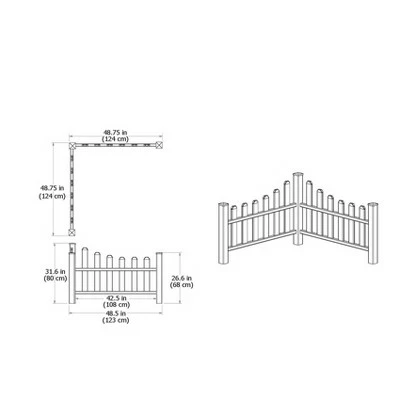 Coupon β 2.6' Country Corner Picket - Vita π€© 4 Coupon β 2.6' Country Corner Picket - Vita π€© - Image 2