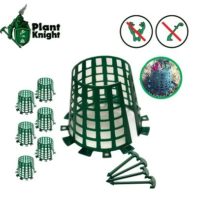 Top 10 π Plant Knight Tree Trunk Guard Protector with 6 Inch Plastic Expandable Wrap Fence Cage Ventilation and Clip for Garden Protection, 6 Pack (Green) π 3 Top 10 π Plant Knight Tree Trunk Guard Protector with 6 Inch Plastic Expandable Wrap Fence Cage Ventilation and Clip for Garden Protection, 6 Pack (Green) π