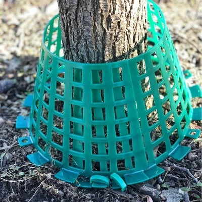 Top 10 π Plant Knight Tree Trunk Guard Protector with 6 Inch Plastic Expandable Wrap Fence Cage Ventilation and Clip for Garden Protection, 6 Pack (Green) π 4 Top 10 π Plant Knight Tree Trunk Guard Protector with 6 Inch Plastic Expandable Wrap Fence Cage Ventilation and Clip for Garden Protection, 6 Pack (Green) π - Image 2