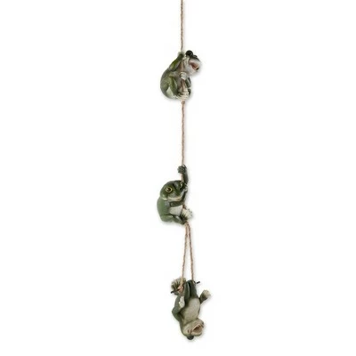 Best Sale π Zingz & Thingz Zingz & Thingz 30.25" Polyresin Frolicking Frogs Hanging Décor π€© 4 Best Sale π Zingz & Thingz Zingz & Thingz 30.25" Polyresin Frolicking Frogs Hanging Décor π€© - Image 2