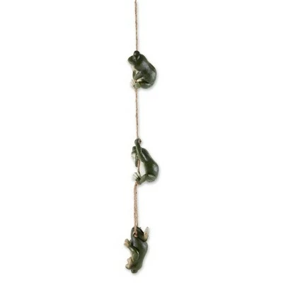 Best Sale π Zingz & Thingz Zingz & Thingz 30.25" Polyresin Frolicking Frogs Hanging Décor π€© 5 Best Sale π Zingz & Thingz Zingz & Thingz 30.25" Polyresin Frolicking Frogs Hanging Décor π€© - Image 3