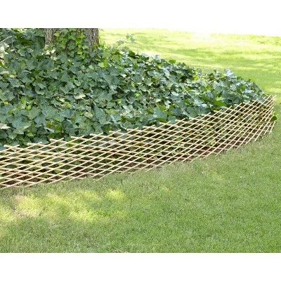 Brand new π Trellis 4' x 10' Extendable Border Garden Fence Tan - Gardenpath π 3 Brand new π Trellis 4' x 10' Extendable Border Garden Fence Tan - Gardenpath π