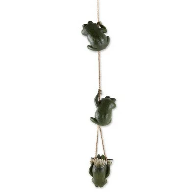 Best Sale π Zingz & Thingz Zingz & Thingz 30.25" Polyresin Frolicking Frogs Hanging Décor π€© 6 Best Sale π Zingz & Thingz Zingz & Thingz 30.25" Polyresin Frolicking Frogs Hanging Décor π€© - Image 4