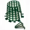 Flash Sale 🛒 Plant Knight Plastic Tree and Plant Animal Prevention Protector Guard for Lawn, Garden, Flowers, Vegetables, Bushes, and Saplings, 3 Pack (Green) 🥰 -Garden Decor Shop unnamed file 9005
