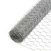 Outlet 🛒 Midwest Air Technologies YardGard 24 Inch x 50 Foot Heavy Duty Galvanized Steel 2 Inch Hexagonal Mesh Design Poultry Netting/Wire Garden Fencing, Silver 👍 -Garden Decor Shop unnamed file 9047