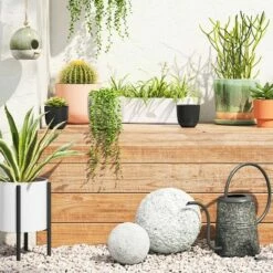 Best deal 🧨 Smith & Hawken Small Concrete Garden Orbs Gray - Smith & Hawken™ 🧨