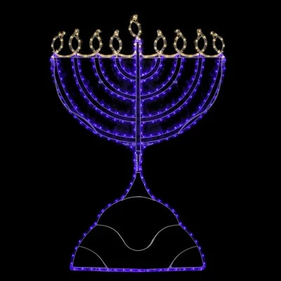 Best deal βοΈ Northlight 54" LED Rope Light Commercial Hanukkah Menorah - Warm White/Blue π 3 Best deal βοΈ Northlight 54" LED Rope Light Commercial Hanukkah Menorah - Warm White/Blue π