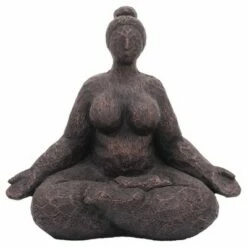 Best reviews of β¨ Sagebrook Home 26" Resin Sucasana Female Yoga Outdoor Statue Bronze β¨