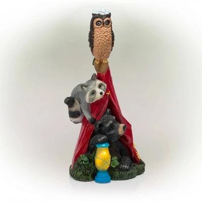 Promo π Alpine Corporation Alpine 18" Solar Camping Nature Pals Resin Statue with LED Lights π 5 Promo π Alpine Corporation Alpine 18" Solar Camping Nature Pals Resin Statue with LED Lights π - Image 3