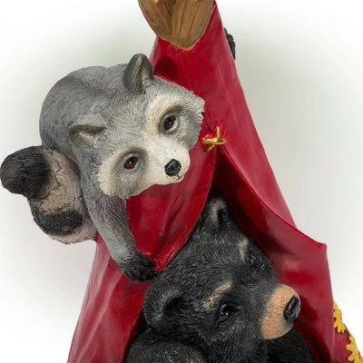 Promo π Alpine Corporation Alpine 18" Solar Camping Nature Pals Resin Statue with LED Lights π 7 Promo π Alpine Corporation Alpine 18" Solar Camping Nature Pals Resin Statue with LED Lights π - Image 5