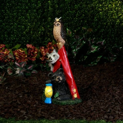 Promo π Alpine Corporation Alpine 18" Solar Camping Nature Pals Resin Statue with LED Lights π 12 Promo π Alpine Corporation Alpine 18" Solar Camping Nature Pals Resin Statue with LED Lights π - Image 10