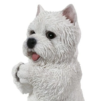 Promo π€© HI-LINE GIFT LTD 8.5" Polyresin Playing Westie Puppy Outdoor Statue White - Hi-Line Gift βοΈ 4 Promo π€© HI-LINE GIFT LTD 8.5" Polyresin Playing Westie Puppy Outdoor Statue White - Hi-Line Gift βοΈ - Image 2