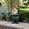 Best reviews of 🎁 12" Polyresin Garden Gnome with Mushroom - Alpine Corporation ✨ -Garden Decor Shop unnamed file 9253