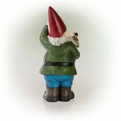 Best reviews of 🎁 12" Polyresin Garden Gnome with Mushroom - Alpine Corporation ✨ -Garden Decor Shop unnamed file 9256
