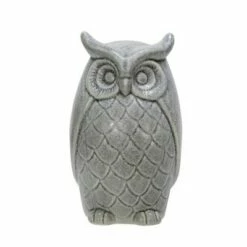 Outlet ✔️ 10" Owl Ceramic Decorative Figurine - Sagebrook Home Blue 👍 -Garden Decor Shop unnamed file 9280
