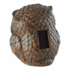 Deals 🤩 Zingz & Thingz Zingz & Thingz 5" Polyresin Solar Owl Garden Figurine ❤️