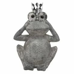 Buy 😀 21" Resin Frog Figurine Gray - Sagebrook Home 🎉 -Garden Decor Shop unnamed file 9370