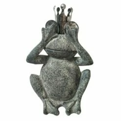 Buy 😀 21" Resin Frog Figurine Gray - Sagebrook Home 🎉 -Garden Decor Shop unnamed file 9371