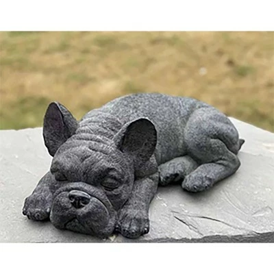 Wholesale π Sagebrook Home 7" Resin Laying Bulldog Outdoor Statue Gray β 5 Wholesale π Sagebrook Home 7" Resin Laying Bulldog Outdoor Statue Gray β - Image 3