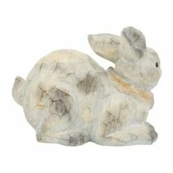 Promo ❤️ Sagebrook Home 11" Resin Mr. Rabbit Statue Antique White 😀 -Garden Decor Shop unnamed file 9387